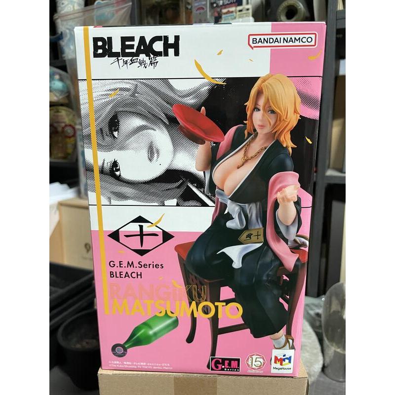 MEGAHOUSE G.E.M. BLEACH 死神 千年血戰篇 松本亂菊 千年血戰篇 微醉Ver. 松本乱菊 PVC