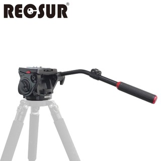 RECSUR 銳攝 銳攝專業油壓鋁合金雲台 RB-762 水平儀/載重15kg/攝影平順不卡卡