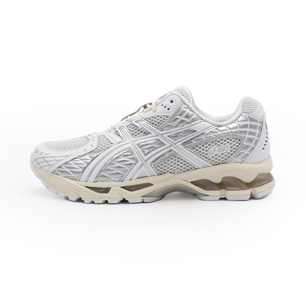 ASICS GEL-NIMBUS 10.1 白銀 網布 緩震 運動鞋 男女款 B6402 (1203A761-100)