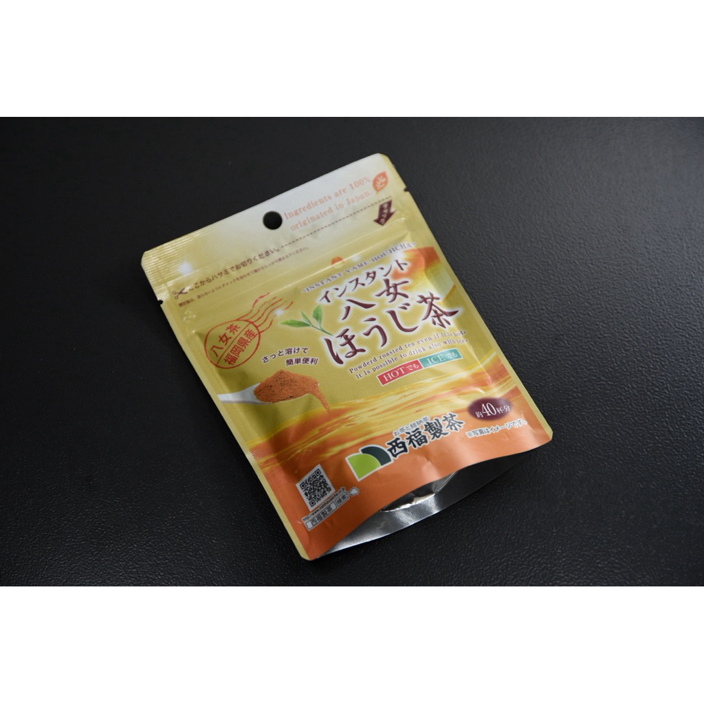 【經典日貨】現貨 獨家販售 日本福岡 八女焙茶 焙茶 福吉茶 八女福吉茶 粉末 30g 西福製茶 日本製 HOJICHA
