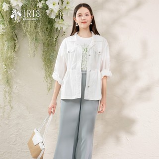 IRIS 艾莉詩 時尚清新寬褲-3色 52333
