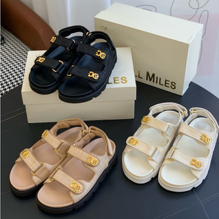 【shoes鞋魔】義大利正品KENDALL MILES女鞋 官網3180RMB 25夏季新款小香風厚底增高小個子運動涼鞋