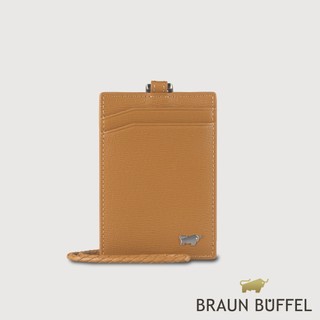 【BRAUN BUFFEL】斯萊特-A 證件夾-淺棕(德國小金牛台灣總代理)/BF565-171-CS