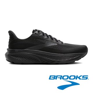 出清【BROOKS】Ghost 17男平穩型緩衝運動鞋(4E超寬楦)『黑』110442 戶外 登山 健行 休閒 時尚