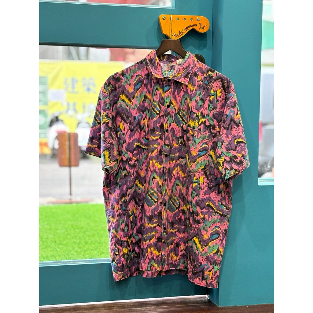 [JB STUDIO] 80s Sunforce 短袖襯衫Vintage/古著
