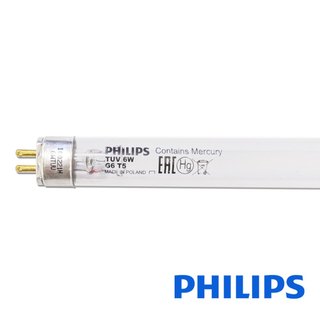 【飛利浦PHILIPS】UVC紫外線殺菌6W燈管 TUV G6 T5 波蘭製 TUV 6W