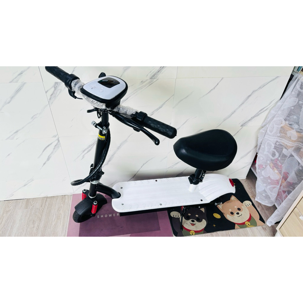 折疊電動車-白色-二手