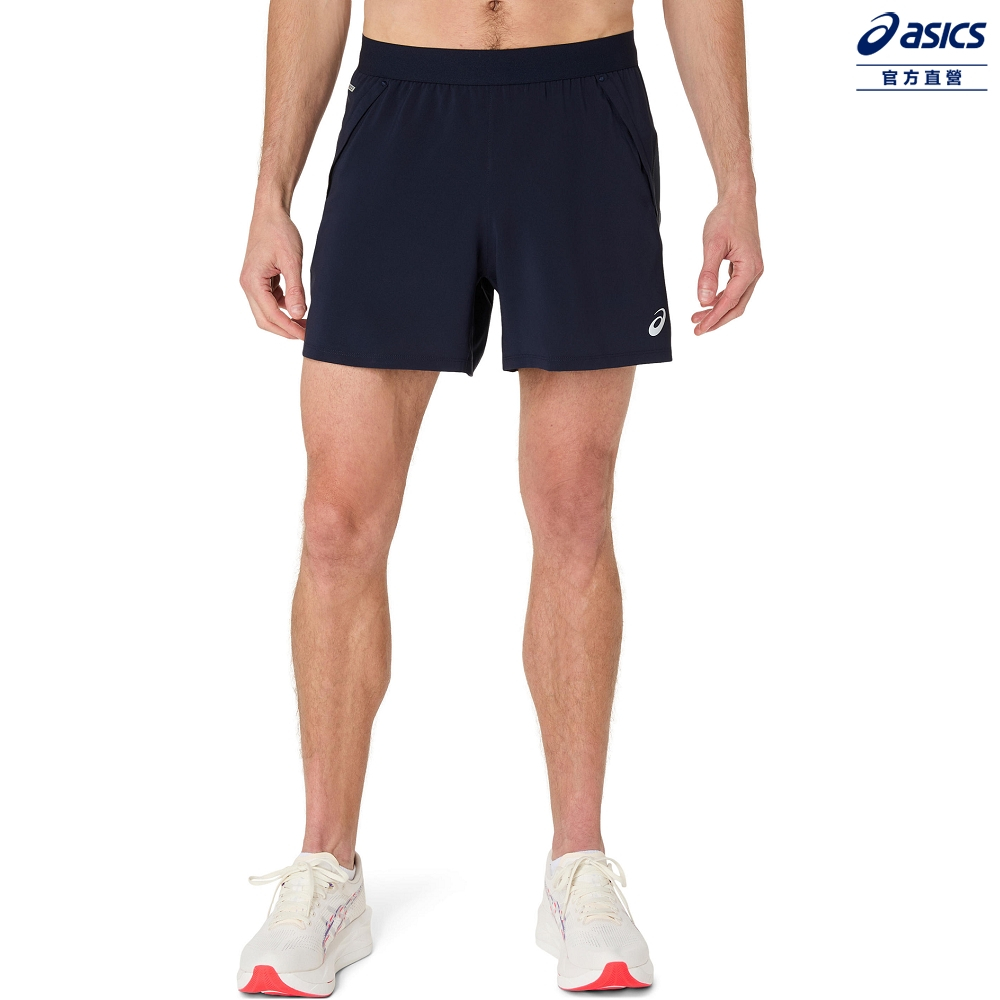 ASICS 亞瑟士 ROAD 5吋 短褲 男款 ACTIBREEZE 海外版 跑步下著 2011D247-400
