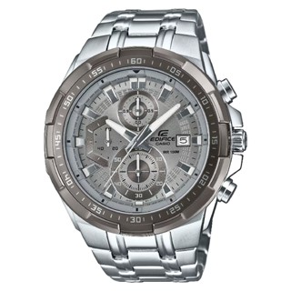 CASIO卡西歐 EDIFICE EFR-539DE-8AV 立體計時指標錶 灰面 49.5mm
