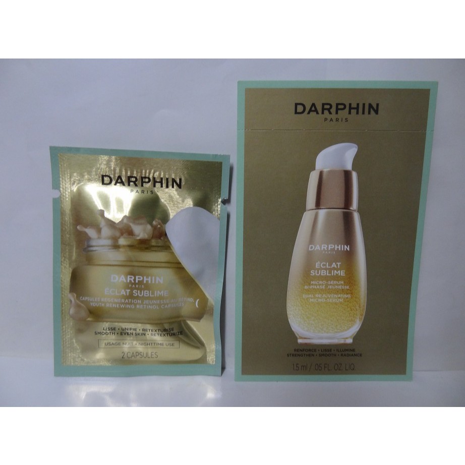 朵法 金緻再生奢光露 DARPHIN 朵法 金緻再生A醇精露膠囊 2顆 期限2026-27年【領券免運】