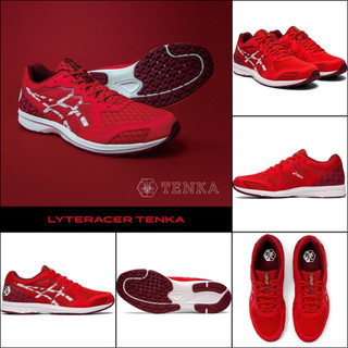 ASICS LYTERACER 虎走 TENKA 點火天下 紅金 馬拉松 虎走 路跑 慢跑鞋