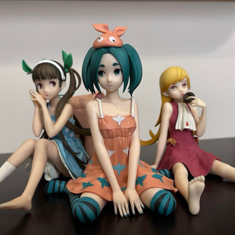 西尾維新大辭展限定 物語系列EXQ（三隻合售） 八九寺真宵 忍野忍 斧乃木余接