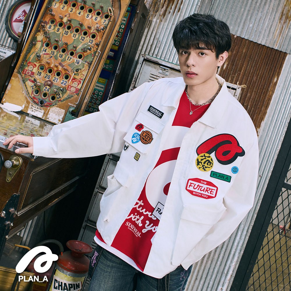 STAYREAL PLAN A未來有你工裝外套