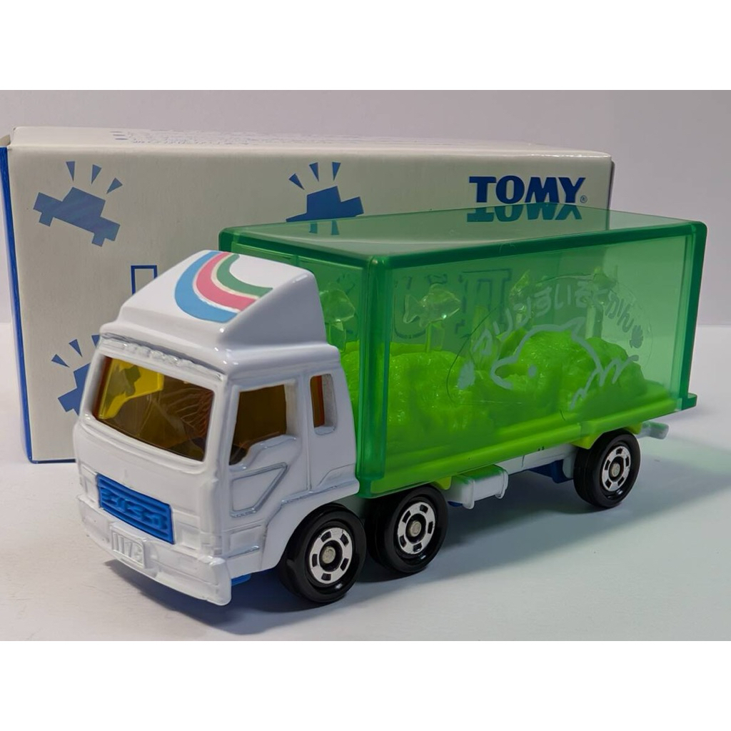TOMY TOMICA 多美 日版 第2彈 抽抽樂 水族館 海遊館 鯊魚 海豚 卡車 貨車 動物 運搬車 搬運車 貨櫃車