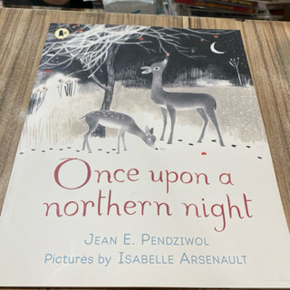 喃喃字旅二手原文童書《Once upon a northern night 》