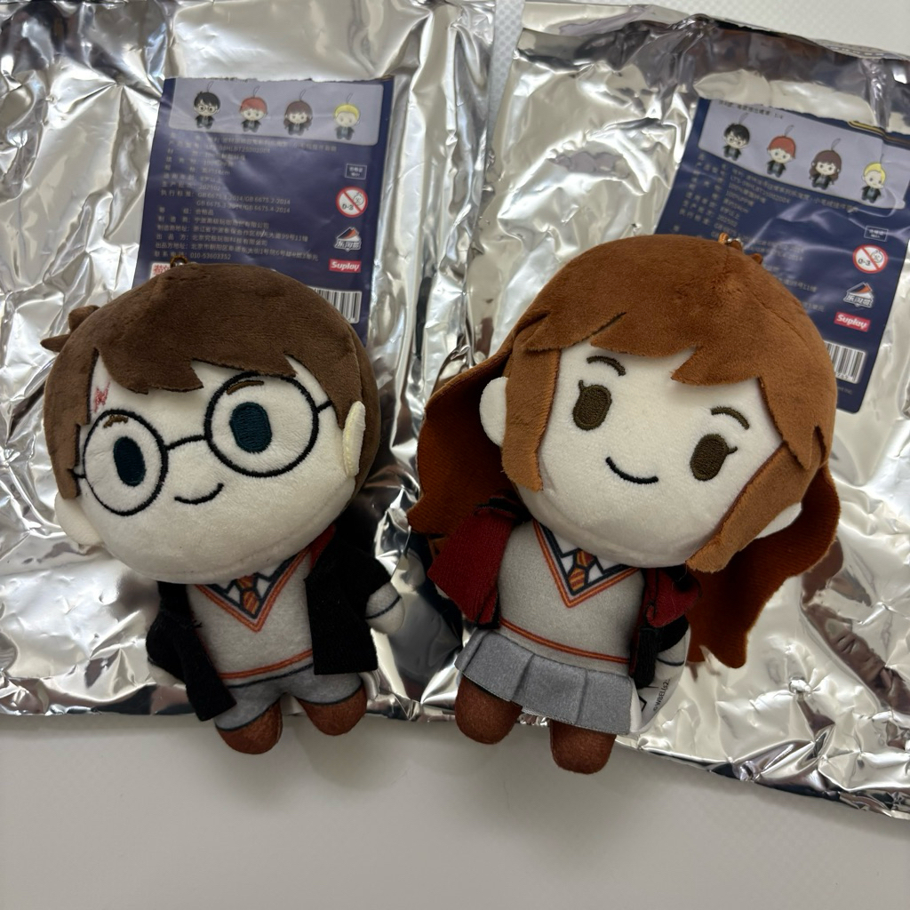 【現貨】哈利•波特巫師日常系列 樂淘賞 一番賞 F賞 毛絨 娃娃 掛件 盲袋 哈利波特一番賞 確定款 哈利波特 妙麗