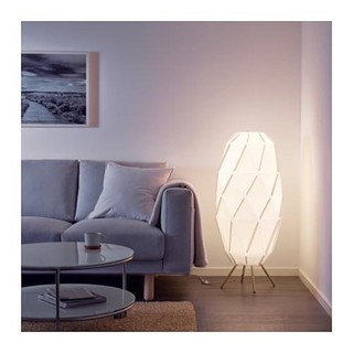 絕版品/北歐工業LOFT風格經典IKEA宜家SJÖPENNA落地燈/燈飾/立燈/燈具/白色/二手八成新/特$1680