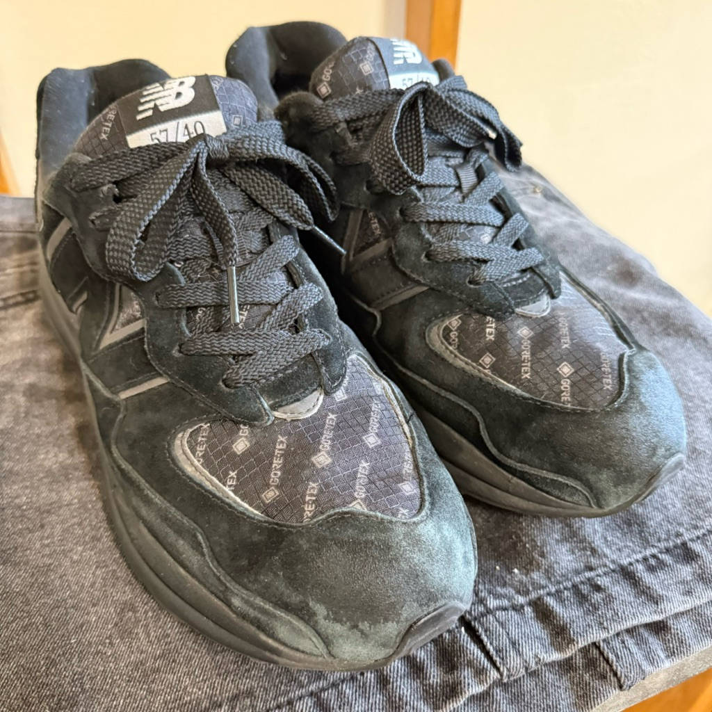 靴 New balance M5740GTP 26cm US8 Gore-tex New Balance 57/40 GORE-TEX Black Men Shoes Running Lifestyle