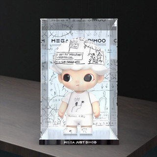 泡泡瑪特 MEGA 1000% JUST DIMOO 讓-米歇爾巴斯奎 展示盒