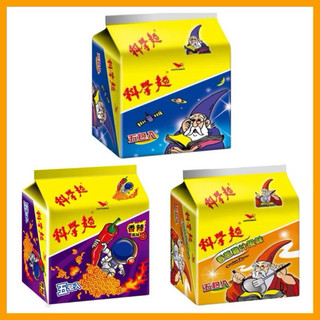 統一脆麵🌟袋裝5入 科學麵 統一麵 辣味 原味 雞汁 附加調味粉 零食 袋裝5入販售 統一脆麵 王子麵 點心麵