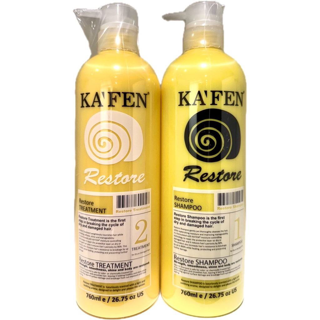 KAFEN 蝸牛系列 極致洗髮精/極致護髮素 760ml 卡氛