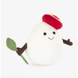現貨！Jellycat馬蘇里拉起司 芝士🧀Amuseables Mozzarella 14cm 絨毛玩具 安撫娃娃
