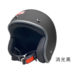 EVO 安全帽 CA-310 素色 復古騎士帽 消光黑 CA310M CA310L 半拆洗 正版授權 復古帽 半罩