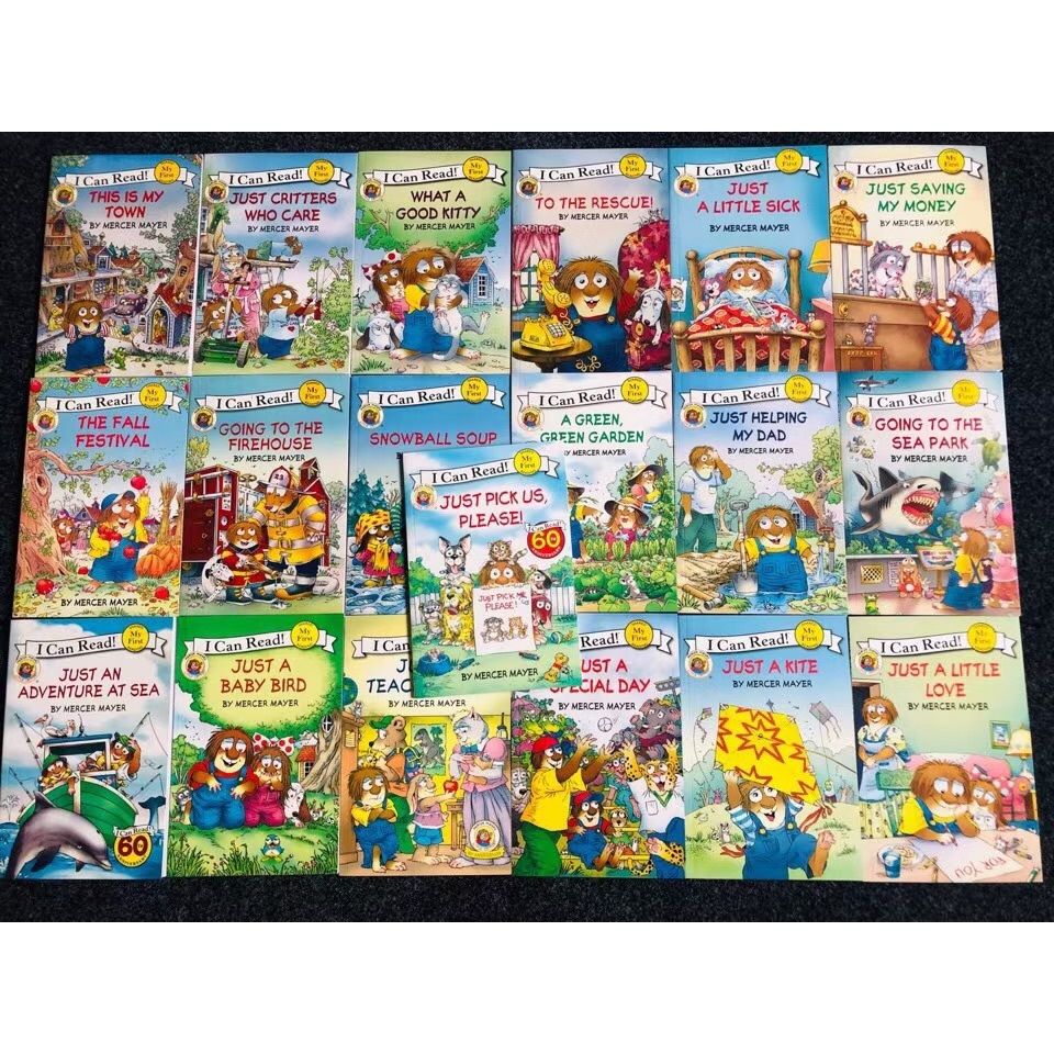 📒商品在台灣📒I Can Read 小毛怪 小毛人 小怪物 Little Critter 全20冊 🌿可點讀有MP3