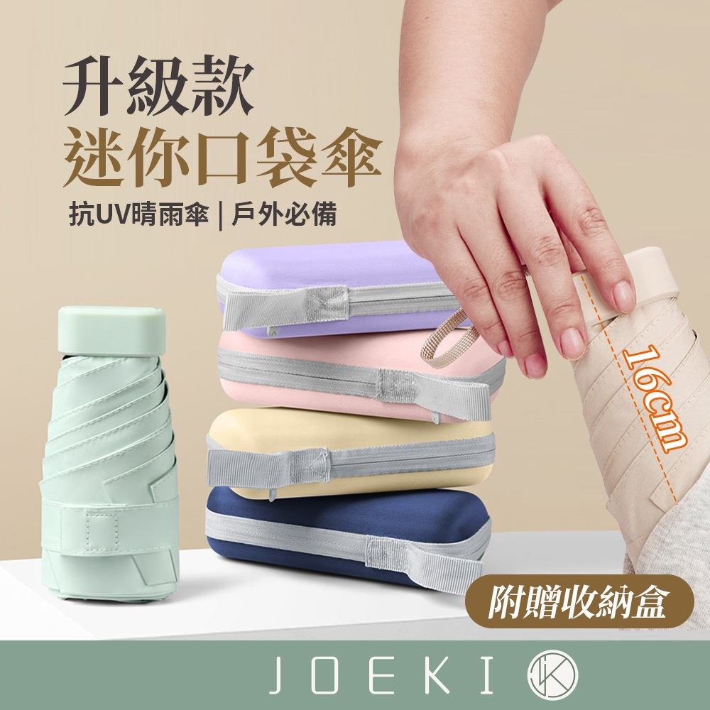 迷你口袋傘 迷你雨傘 摺疊傘 口袋傘 遮陽傘 抗UV傘 防曬傘 黑膠遮陽 雨傘 陽傘 晴雨兩用傘【HW0083】