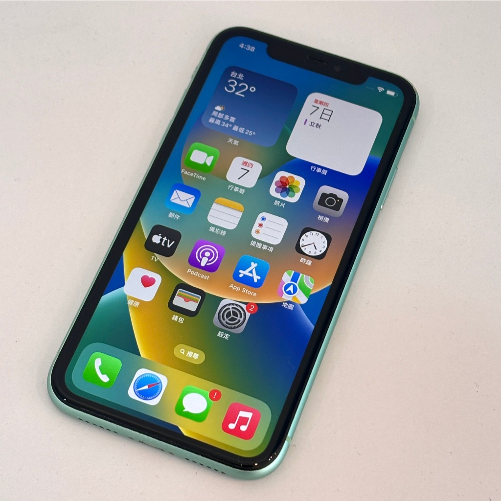 【艾爾巴二手】 iPhone 11 128G 6.1吋 A2221 6.1吋 綠#二手機#嘉義店 TN73K