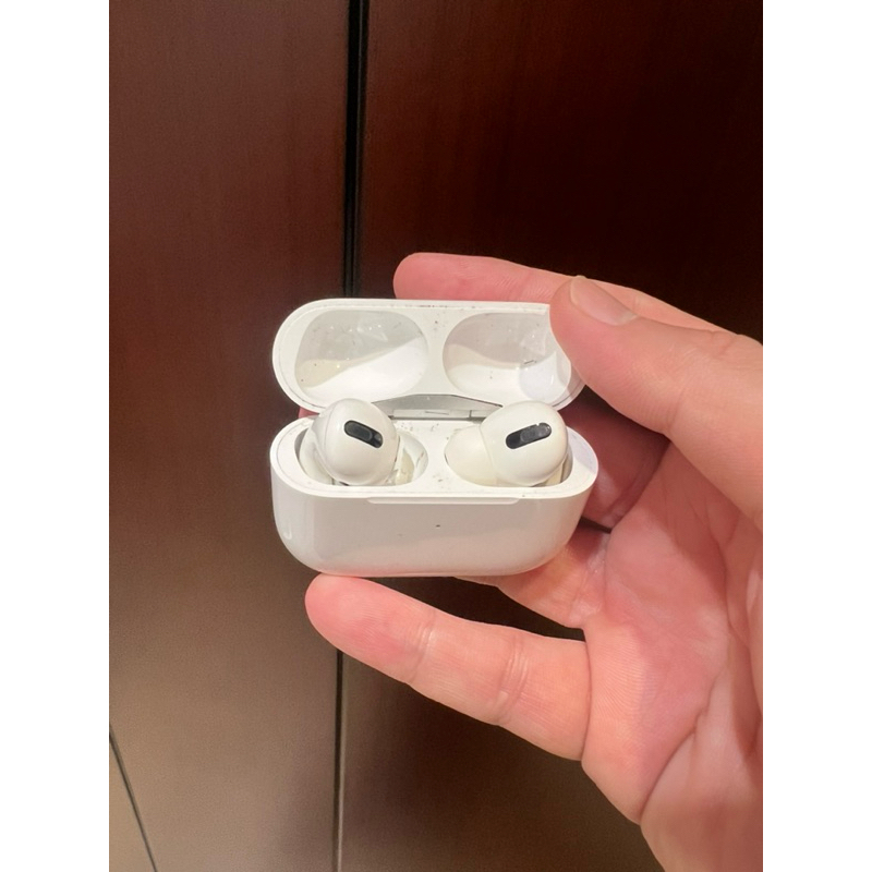 無外盒！ 二手AirPods Pro 1 左耳膠套壞了 右耳正常