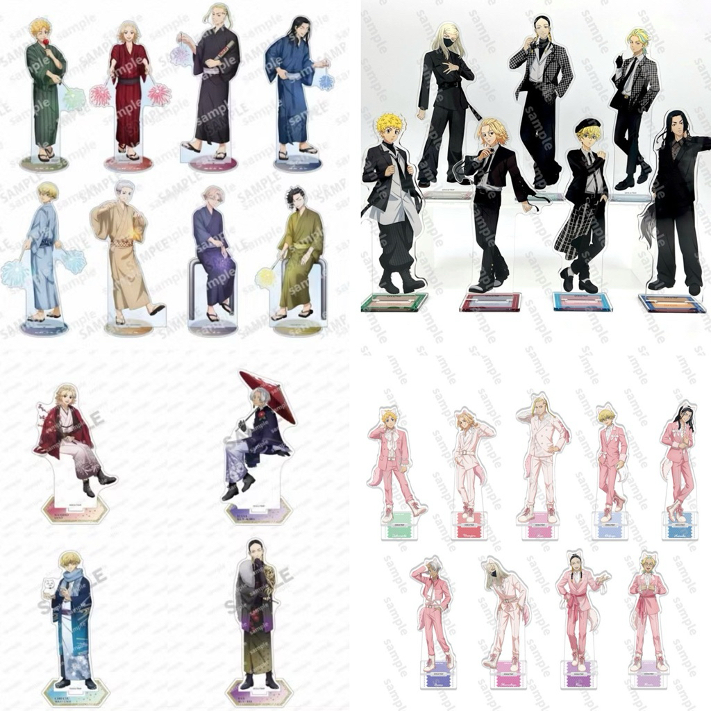 ⚡️J⚡️【現貨】東京復仇者 立牌  Mikey 千冬 三谷 場地 酒井一 乾 灰谷蘭 灰谷龍膽 黑川 三途