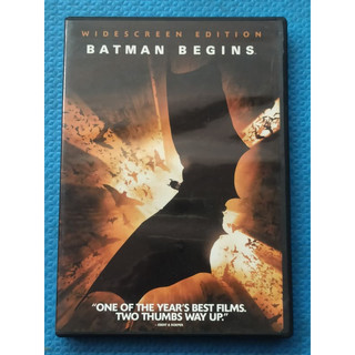 蝙蝠俠 開戰時刻BATMAN BEGINS:克里斯汀貝爾-2005年Warner華納電影WB-1區美國版DVD