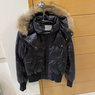 GMXY Black hooded down jacket 古木夕羊黑色羽絨連帽外套