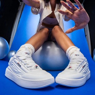 FILA 休閒鞋 SUPER BUBBLE 白 厚底 復古 女 5C608Z125
