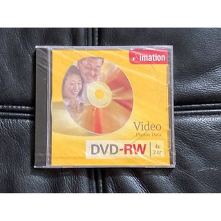 未拆封 imation 國際版 4X DVD-RW 單片 空白 DVD