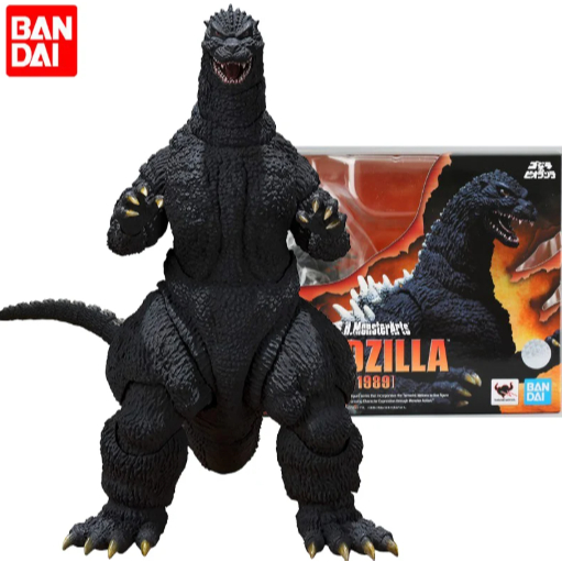 (不挑盒況) 代理 BANDAI S.H.MonsterArts SHM 哥吉拉 1989 碧奧蘭蒂 花獸 可動 公仔