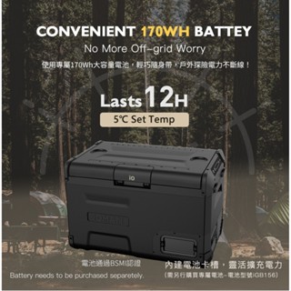 iO 探索者iOMAN 動力版行動冰箱25L iM250L-B【露營狼】【露營生活好物網】