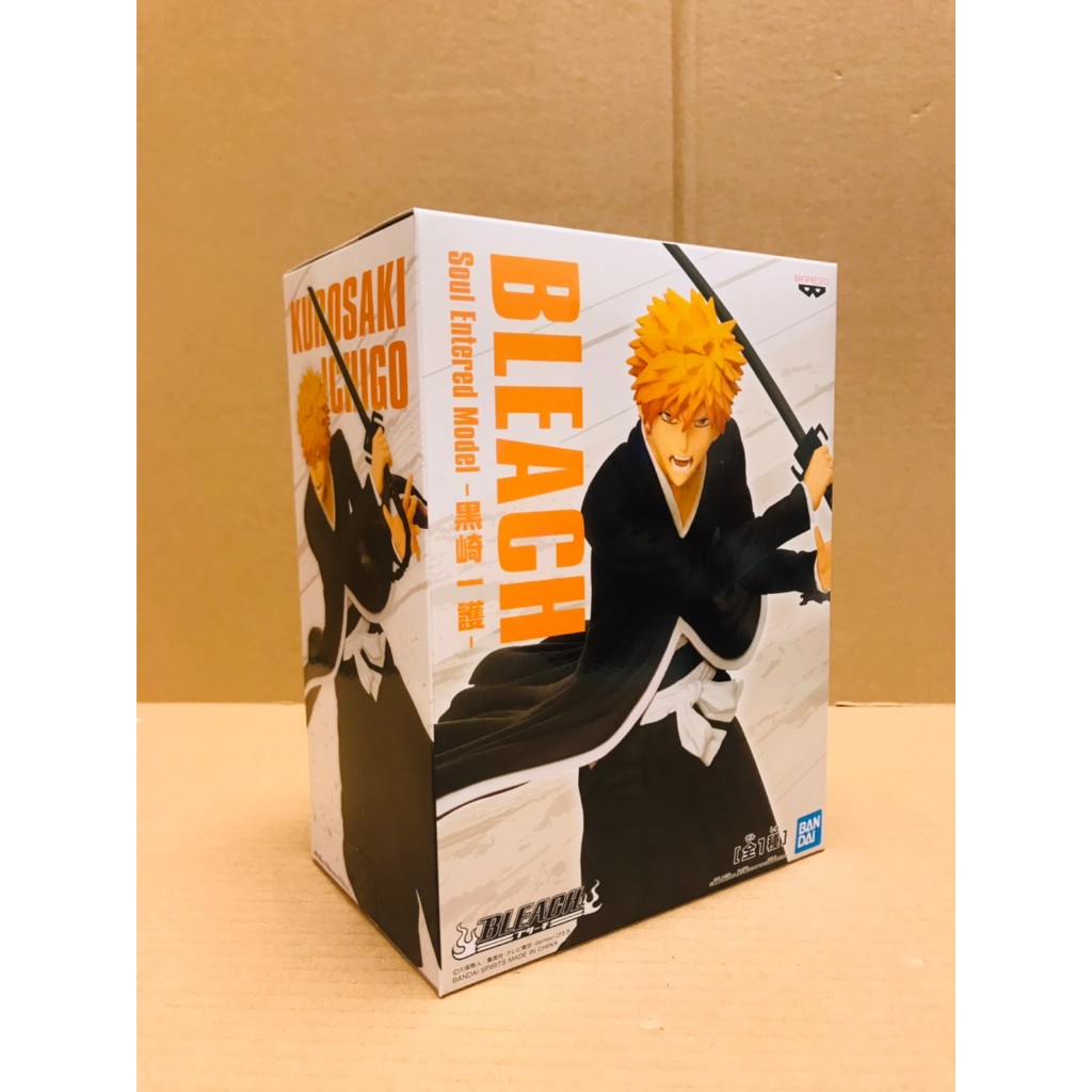 ＜賓哥討厭議價＞ 全新現貨 正版 景品 死神 BLEACH Soul Entered Model 黑崎一護 公仔