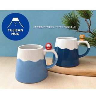 台北發貨+電子發票 日本FUJISAN MUG 富士山 柴犬 達摩 招財貓 馬克杯 Decole Concombre