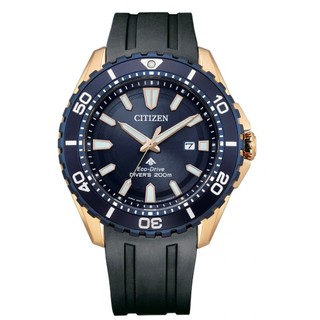 CITIZEN 星辰 PROMASTER系列 運動款光動能防水200米潛水錶 橡膠款/不鏽鋼款BN0196/BN0199