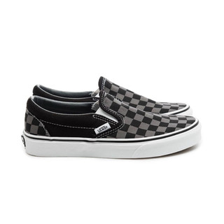 【VANS】SLIP-ON V1C0108730 黑黑白格 5號、23cm
