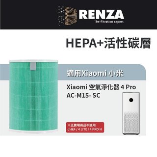 適用 Xiaomi 小米 4 Pro AC-M15-SC 小米四PRO 空氣淨化器 抗菌HEPA 除臭活性碳 濾芯 濾心