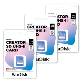 SanDisk【 Creator SD UHS-II 】記憶卡 128GB/256GB/512GB