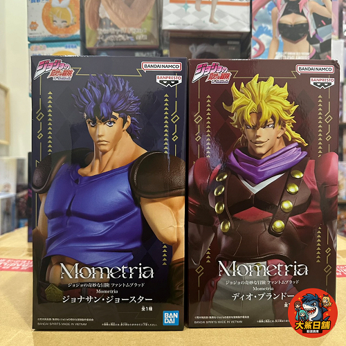🦈大鯊日舖 日版全新現貨 萬代 Mometria JOJO的奇幻冒險 幻影血脈 喬納森·喬斯達 迪奧·布蘭度景品公仔  
