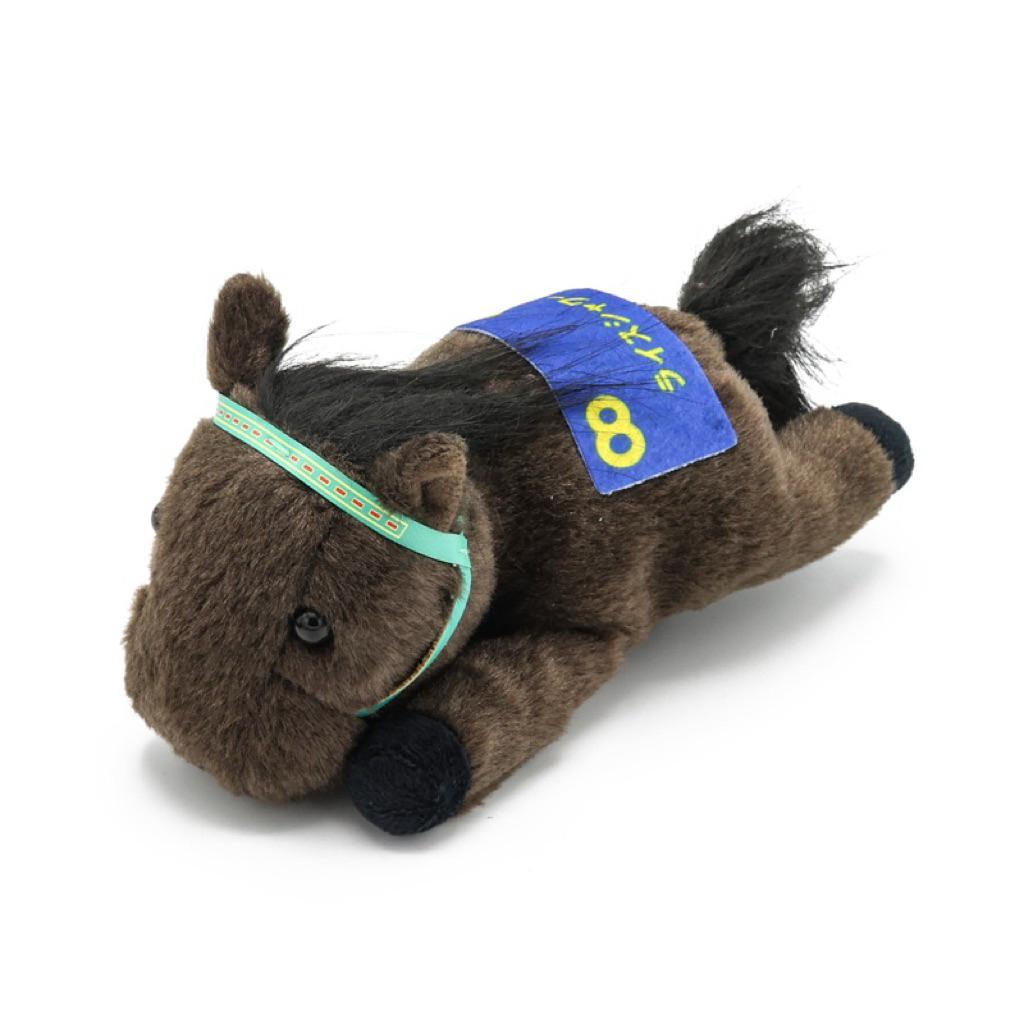 JRA日本中央競馬會 IDOL HORSE 米浴 Rice Shower 92年菊花賞 勝出紀念娃娃