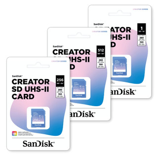 SanDisk【 Creator SD UHS-II 記憶卡 】代理商 公司貨 256GB/512GB/1TB