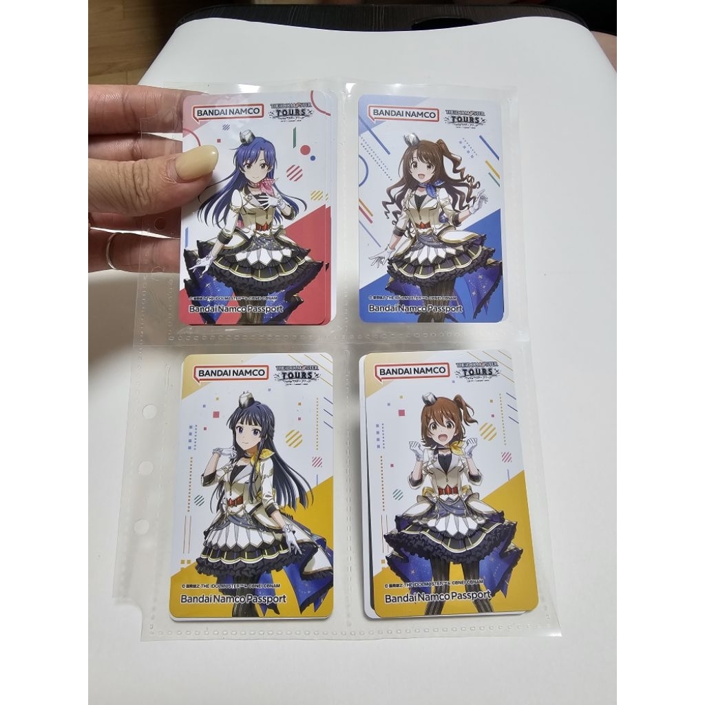 偶像大師 tours  萬代 BANAPASSPORT 如月千早 島村卯月 櫻木真奶 最上靜香 天道輝