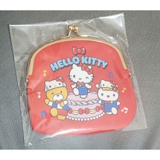正版Hello-Kitty 50週年-口金零錢包（E賞）7-11一番賞抽獎活動