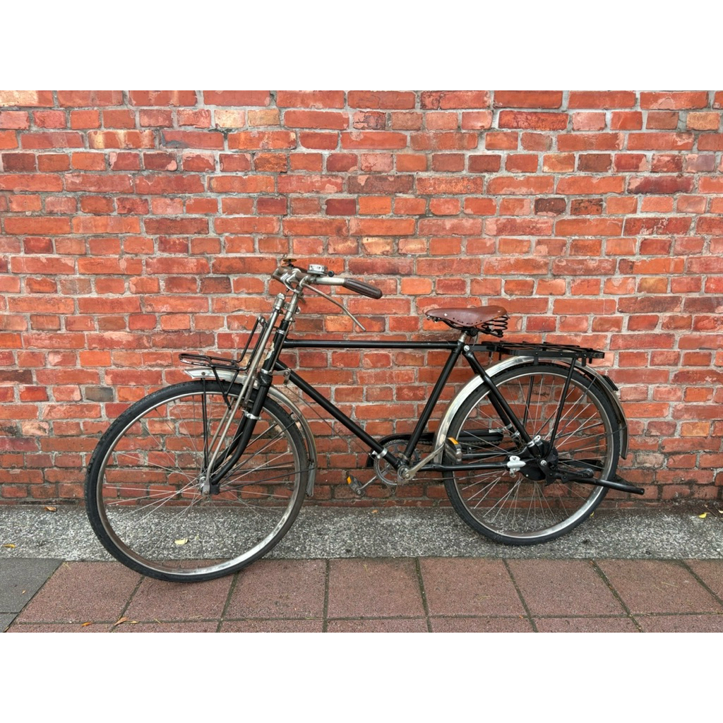 【收藏釋出】川口牌 骨董武車 骨董腳踏車 古董腳踏車 老式腳踏車 老車鋼管車 (已整新)捷安特.幸福牌.富士霸王車.參考